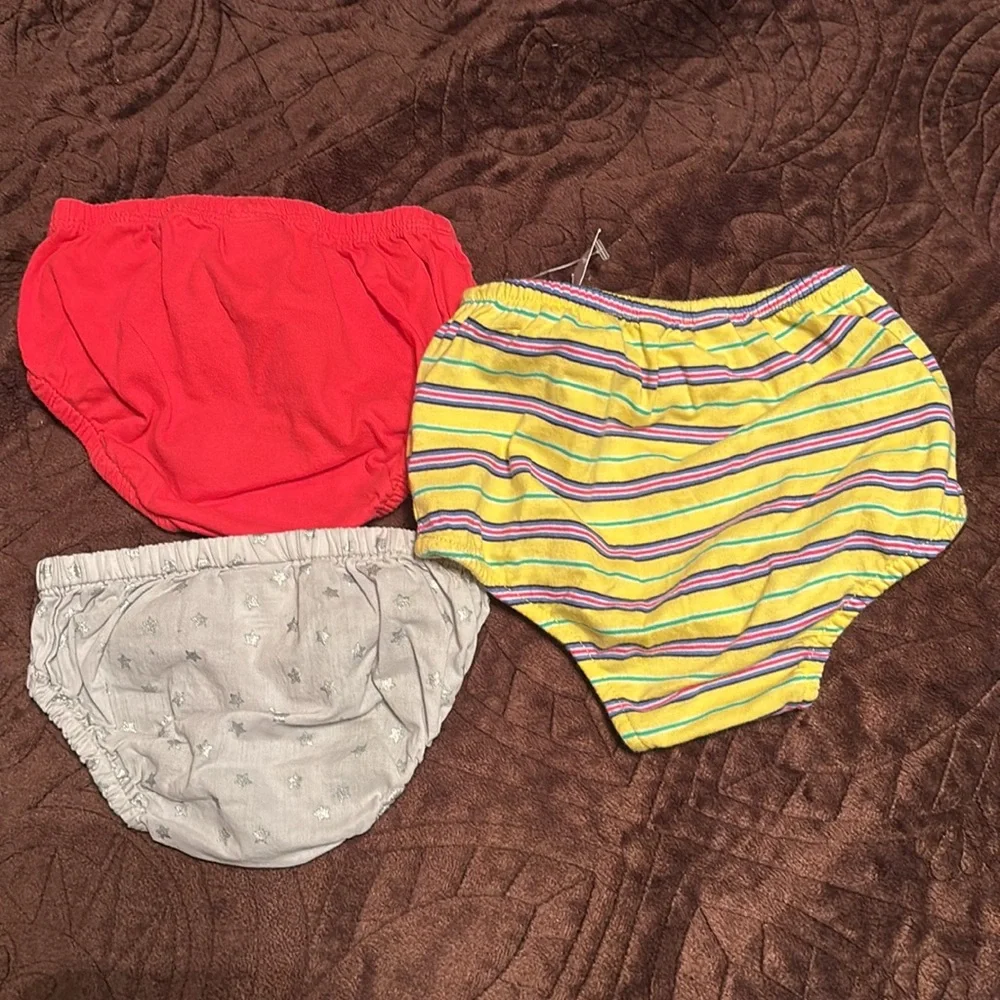 Ralph Lauren Yellow Diaper Cover+ 2 More